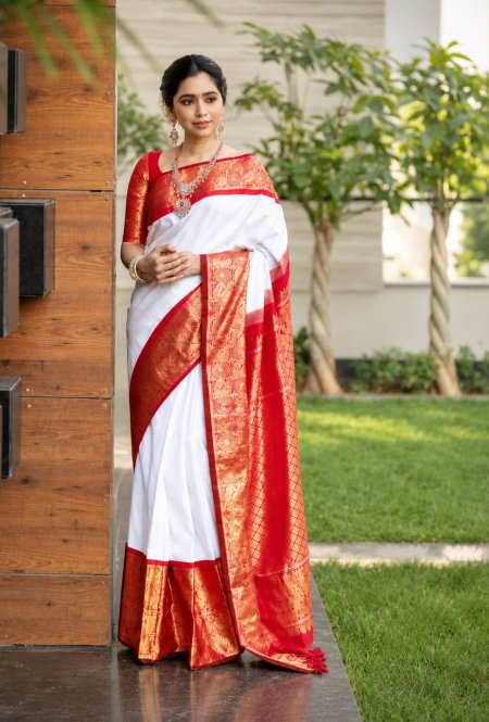 Bangoli By Aab Art Silk Jacquard Border Saree 